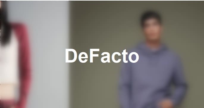 DeFacto — интернет-магазин одежды в Казахстане